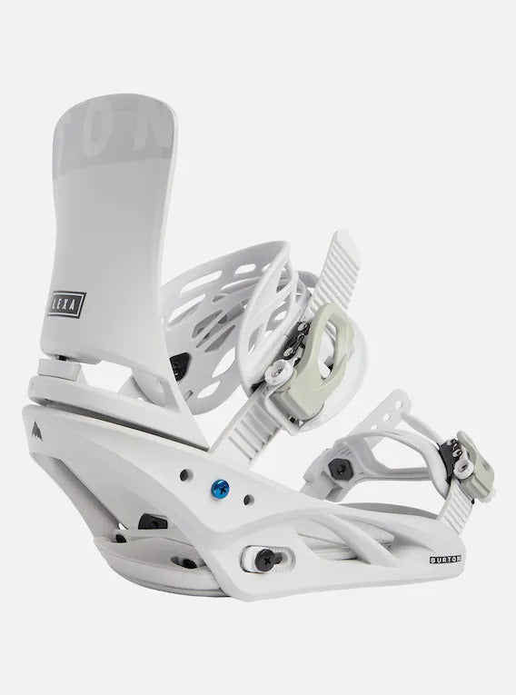 Burton Women's Lexa Re:Flex Snowboard Bindings Gray Cloud 2023 – First Stop Board Barn