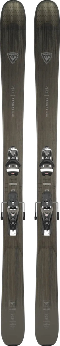 Pack Skis Rossignol SENDER 104 TI + Fixations SPX 12 GW – Gris/Organic (neuf)