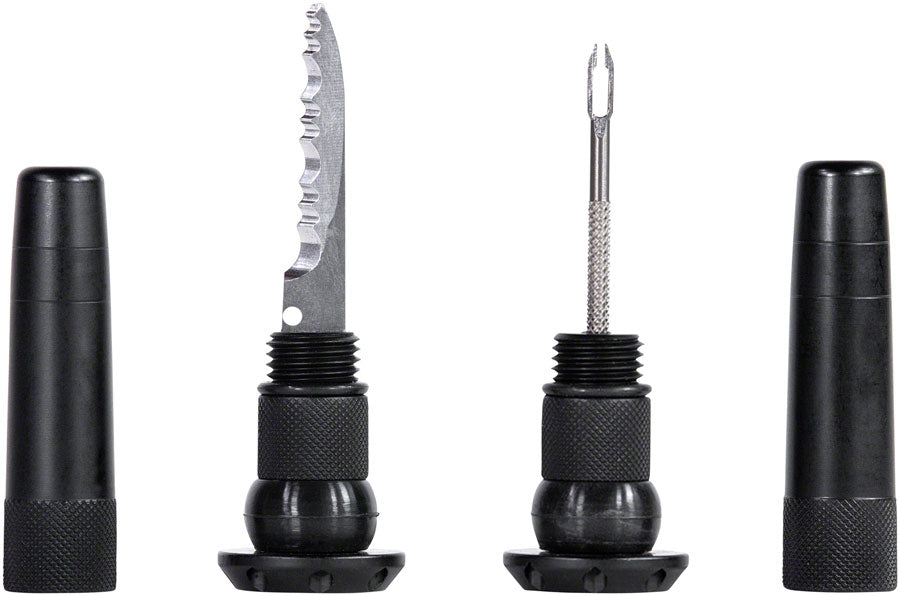 Muc-Off Stealth Tubeless Puncture Plugs Tire Repair Kit - Bar-End Moun ...