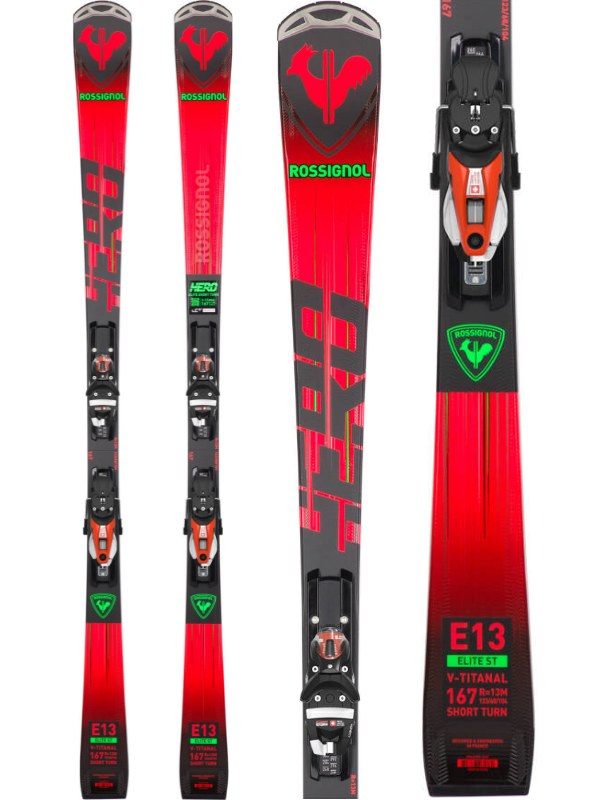 Rossignol Hero Elite ST TI Ski Look SPX14 Konect Bindings 2024