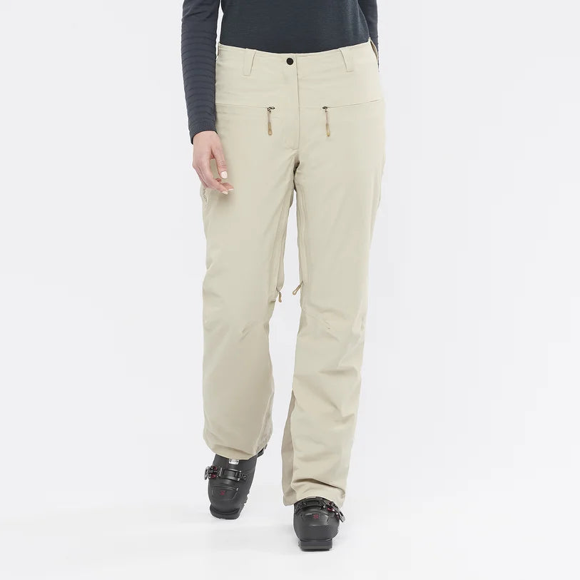 hvis du kan mavepine Mastery Salomon Brilliant Women's Pant Plaza Taupe Regular-2023