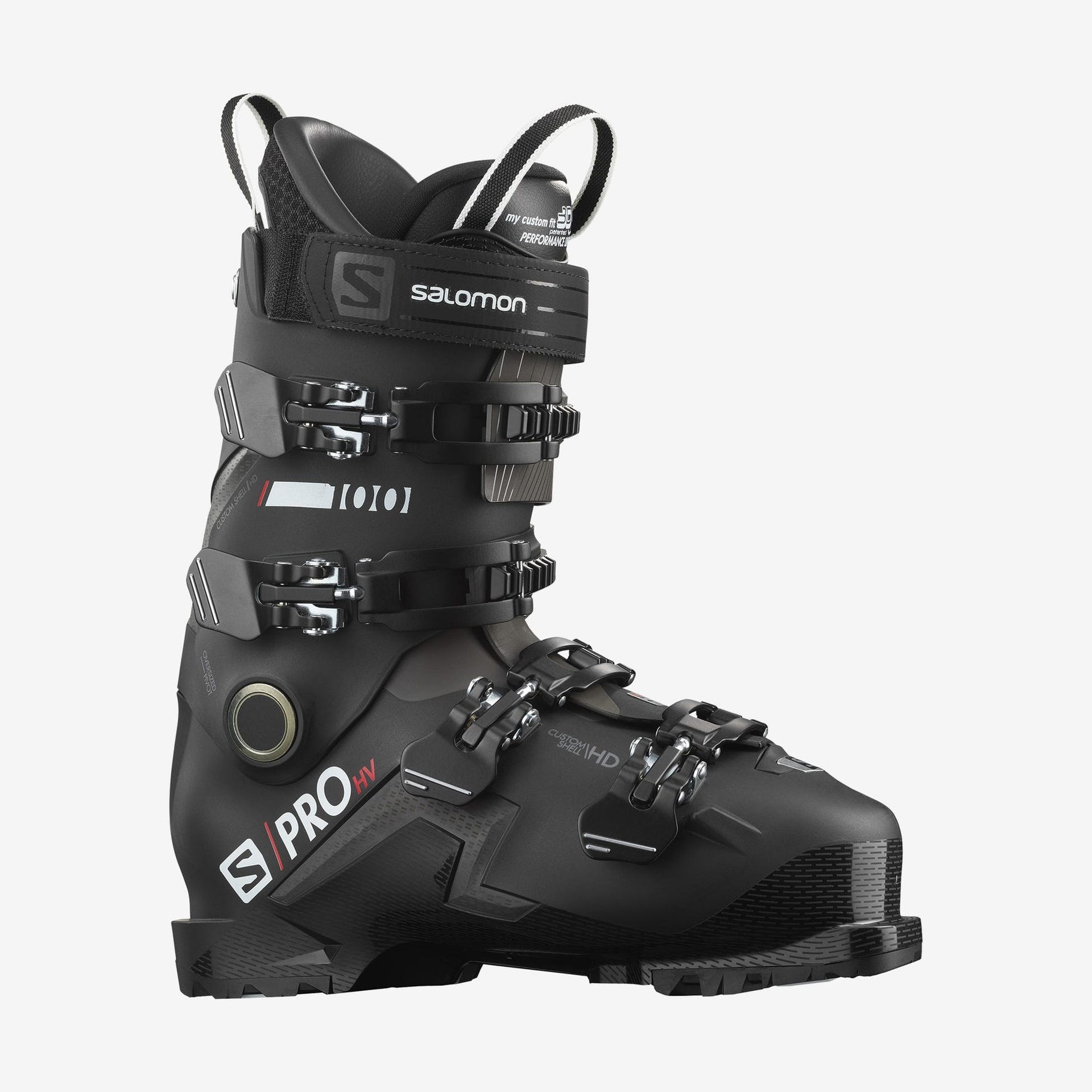 salomon 100s ski boots Salomon S/Pro HV 100 GW Ski Boots Blk/Belluga - 2022