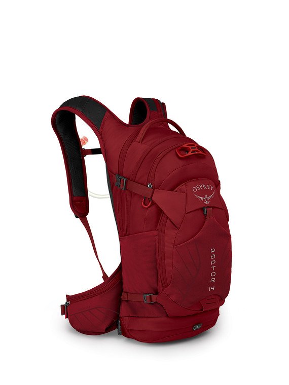 Osprey Raptor 14 Hydration Pack Wildfire Red First Stop Board Barn Killington VT