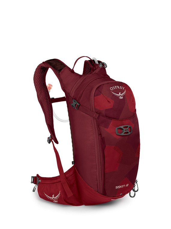 Osprey Siskin 12 Hydration Pack Molten Red First Stop Board Barn Killington VT