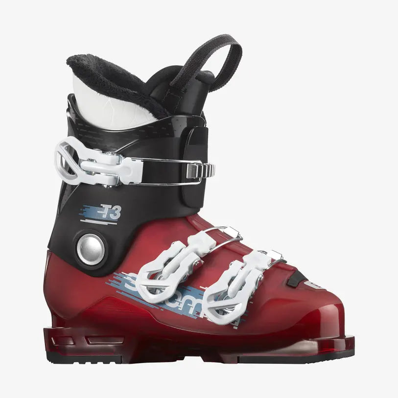 Pinpoint skinke hver Salomon T3 RT Ski Boot Black / Red / White 2023 – First Stop Board Barn